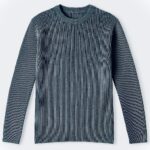 Women's Stone Washed Rib Knit Jumper