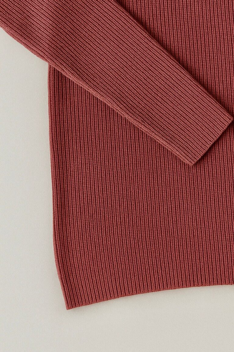 Women's Rib Knit Jumper - Image 5