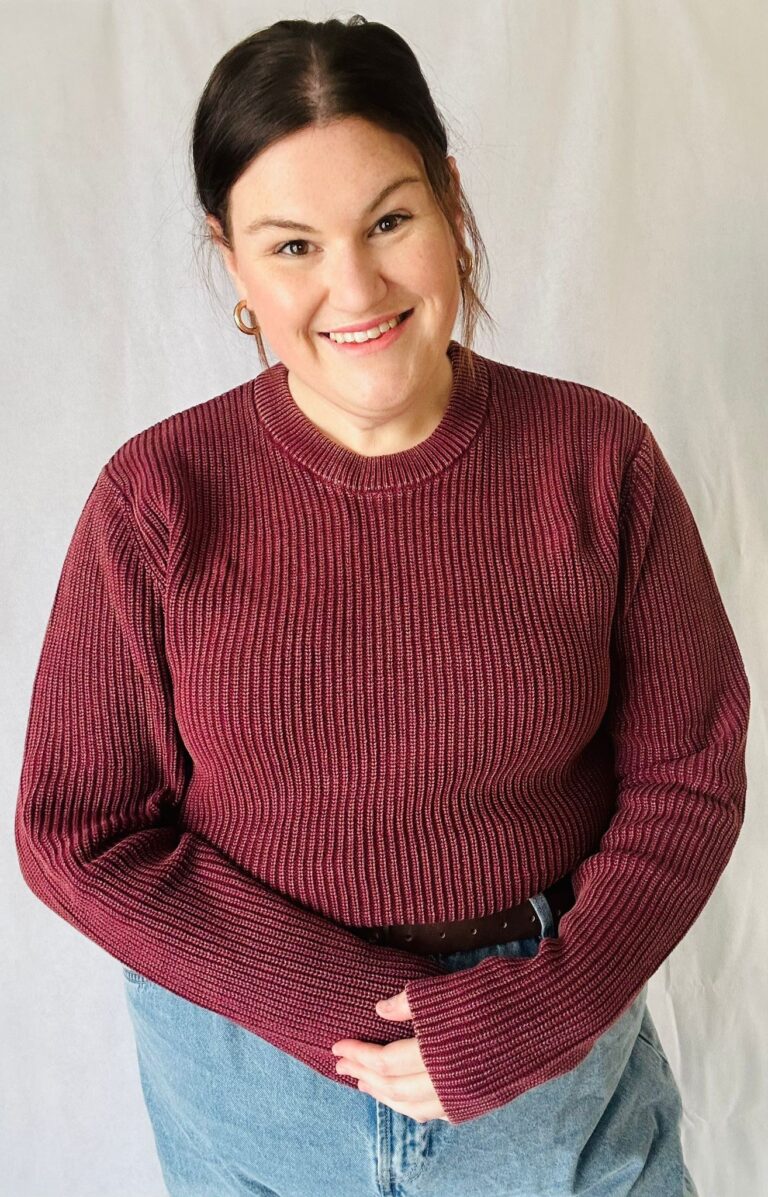 Women's Rib Knit Jumper - Image 4