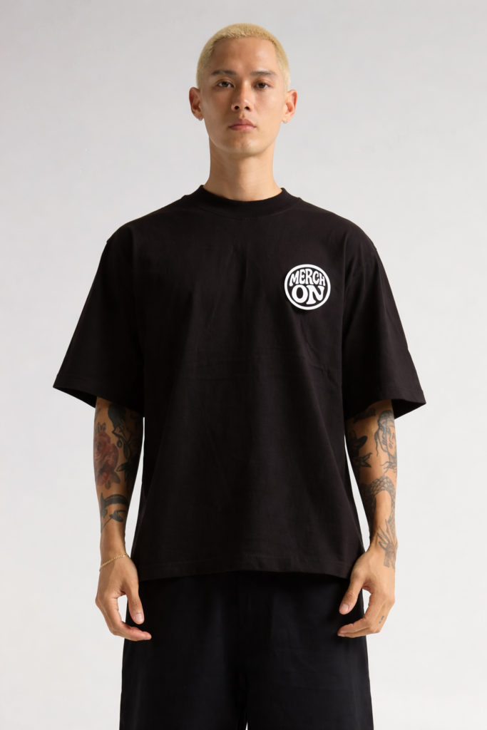 Ocean Spirit Oversized T-shirt Black